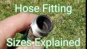 Figuring out how to measure the diameter of your garden hose doesn't have to be confusing. What Is The Size Of A Standard Garden Hose Fitting Or Connector Youtube