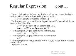I'm learning regex at the moments and this is what i have so far (which only matches words containing 2 letter sequence of vowels) and. Regular Expressions Examples Ppt Download