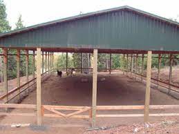 100 x 200 riding arenas can accommodate most riding disciplines. Horse Riding Arena Images Open Covered Arena Our 60 X 120 Covered Arena Is Open On All Sides So One Horse Arena Horse Farm Ideas Horse Barn Plans