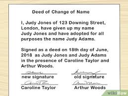 However, if you have decided to do so, you have legally name change at your service. 5 Ways To Change Your Name After Marriage Wikihow