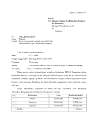 Proses mutasi ini mulai efektif pada 1 agustus 201 4 oleh karena itu mohon kepada karyawan yang bersangkutan serta field pt. Contoh Surat Penawaran Gas Elpiji Contoh Surat