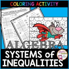 Triangle inequalities worksheet answers triangle inequality riddle time 2. Graphing Systems Of Linear Inequalities Coloring Activity In 2021 Graphing Inequalities Activities Color Activities Graphing Inequalities