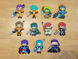 FE7 Eliwood's Story Characters Part 1 (marcus, Lowen, Rebecca, Bartre,  Oswin, Guy, Priscilla, Raven, Canas, Dart, Fiora, Legault)