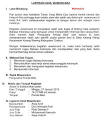 Yang bisa disajikan dengan laporan wawancara dalam bentuk makalah, narasi, dan dialog. 16 Contoh Makalah Hasil Wawancara Yang Baik Dan Benar
