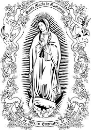 Ejemplo Separacion Mecanica En Disenos Con Imagenes Bitmap Virgen De Guadalupe Imagenes De La Virgen Arte Catolico