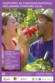 Affiche Du Concours National Des Jardins Potagers 2018 Inscriptions Au Concours National Des Jardins Potagers Ouvertes Jusqu Au Avec Images Jardin Potager Jardins Potager
