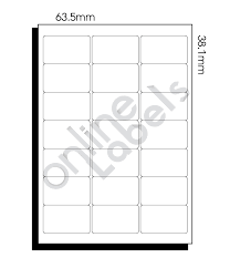 We did not find results for: 63 5mm X 38 1mm 21 Labels Per Sheet Online Labels