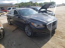 The hyundai genesis is a rare beast in today's car market: Hyundai Genesis 2015 Vin Kmhgn4je4fu101962 Lot 48500451 Free Car History