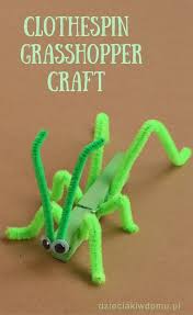 Konik Polny Z Drewnianej Klamerki I Wyciorkow Kids Crafts Eglenceli El Sanatlari Yeni Yurumeye Baslayan Cocuk Elisi