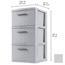 Sterilite 3 drawer weave tower in espresso. Sterilite 3 Drawer Weave Tower White Case Of 2 Walmart Com Walmart Com