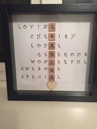 You might think your grandma has everything she needs, but you'd be wrong. Special Scrabble Grandma Frame Caring Words Perfect Present Birthday Gifts For Grandma Presents For Grandma Diy Gifts For Grandma