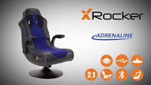 How is an x rocker chair different to regular chairs? X Rocker Adrenaline Bluetooth Gaming Chair Product Overview Youtube