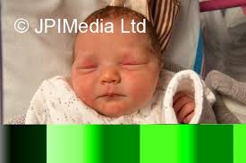 39632058-Photo Neil Cross; Daisy Olivier Trippier, born at Royal Preston  Hospital,