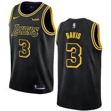 The jersey is a gold pro style magic johnson jersey and the name and numbers are stitched onto the jersey. Anthony Davis Los Angeles Lakers Custom Black Gold Jersey Legends Of Culture