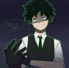 It's actually not uncommon to see fanfiction or fanart depicting aus (alternate universes) in which izuku is a villain instead of a hero. Villain Deku Au Bnha Fanart By Kuroehaku On Deviantart