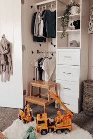 To fit a variety of closet sizes; Diy Kid S Closet Organization The Blush Home A Home Lifestyle Blog