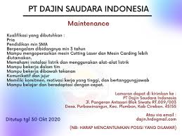 Alamat pabrik boneka di tangerang. Loker Cirebon Lowongan Kerja Pt Dajin Saudara Indonesia ÙÙŠØ³Ø¨ÙˆÙƒ