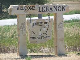Maps of lebanon, kansas check out the latest maps in a variety of categories including cost of living, population, and commute time. Researchers Say Agra In Kansas Is The Center Of America Daily Mail Online
