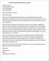 Aplikasi ringan dan mudah sekali dalam menggunakannya. Scholarship Award Letter Samples Awesome 8 Scholarship Rejection Letter Free Sample Example Format Down Letter Templates Scholarship Thank You Letter Lettering