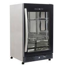 Outdoor bar area with fridge. 1 Door Premium Bar Fridge 118l Barbecue Bazaar