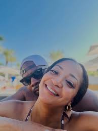 We just celebrated our one year anniversary🥳!!! Marriage is beautiful when  you find your person🙌🏾too many people in relationships or marriages want  to take and receive but don't want to give. Marriage