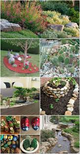 Large chunks of rock are made into benches, sculptures, lawn ornaments and landscaping focal points. 10 Gorgeous And Easy Diy Rock Gardens That Bring Style To Your Outdoors Diy Crafts