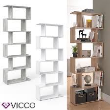 Vicco Raumteiler Levio Regal Bucherregal Standregal Hochregal Farbauswahl Haus Deko Raumteiler Bucherregal