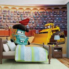 It comes in vibrant blue color featuring disney cars that is a perfect piece for any kit out your kids bedrooms with a car toddler bed & official cars wallpaper. Disney Cars Wall Paper Mural Buy At Europosters
