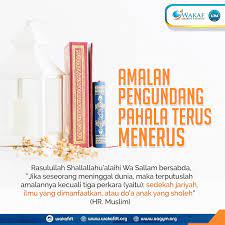 Amalan Pengundang Pahala Terus Menerus Doa Kutipan Agama Dunia