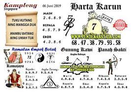 Syair Togel Singapore Hari Ini 06 Juni 2019 Singapore Mei Sydney