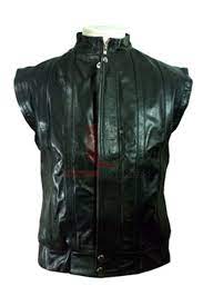 Hancock Style Will Smith Leather Vest Jacket Jackets Leather Vest Vest Jacket