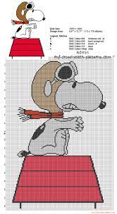 Our cross stitch charts free download is called peanuts snoopy and woodstock, a simple yet entertaining pattern that would be great for your next children's cross stitch project or complete this cross stitch chart to make as a gift for those who are fond of this wonderful animation character. Snoopy Aviator Free Big Cross Stitch Pattern Baby Blanket Idea Free Cross Stitch Patterns Simple Unique Alphabets Baby
