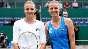Čltk praha.na australian open 2016 vytvořila nový rekord okruhu wta v počtu es zahraných na zápas, když jich nastřílela 31. Tennis Karolina And Kristyna Pliskova Play Historic Match