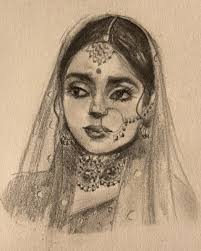 Another pencil sketch- do y'all have any pencil recommendations? #desi  #brown #southasian #desiart #southasianart