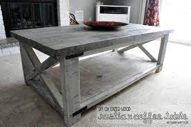 Jaxsunny modern farmhouse coffee table with storage shelf, wood look rustic coffee table w/metal x frame, accent cocktail table for living room, grey wash 4.6 out of 5 stars 159 $132.99 $ 132. Rustic X Coffee Table Diy Coffee Table Wood Grey Wood Coffee Table Coffee Table