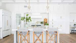 Light, airy coastal kitchens can make small kitchens feel larger. Coastal Kitchen Ideas