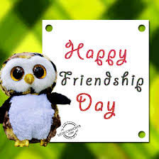 Happy friendship day wish gif for him, friendship day wish gif for her. Happy Friendship Day With Owl Desicomments Com