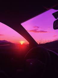 Veerle's blog 4.0 | sunset from the road. Tumblr