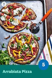 Arrabiata Pizza With Mozzarella Oregano Healthy Recipe Ww Uk Recipe Recipes Healthy Recipes Cooking Recipes