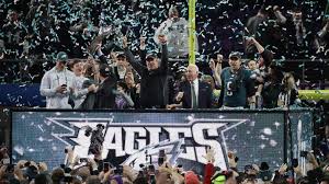 Philadelphia eagles players celebrate on broad street during the super bowl championship parade on feb. City Of Philadelphia Shuts Down For Eagles First Ever Super Bowl Victory Parade Abc News