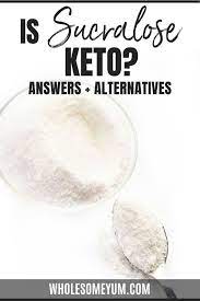 Is Sucralose Keto Sucralose Bad Sugar Keto