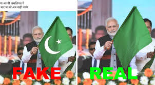 Pakistan is a predominantly muslim nation. Pm Modi Didn T Wave Pakistani Flag Don T Believe This Photoshopped Picture Newsmobile