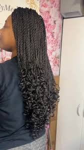 Meek Twist with Barrel curls 🩷 Braids By Meek Latoya Quarles