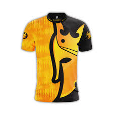 Black And Yellow Jersey Design Volleyball Noble Fusion Jersey Camisetas Vetores