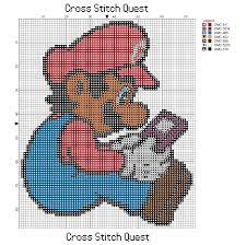 Diy iphone cross stitch case ~ design your own iphone case with this free stitching template. Video Game Cross Stitch Patterns Free Novocom Top