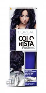 They bleach out your natural colour to deposit replacement colour molecules, and over time some of these molecules slip out of the hair, causing a fade. L Oreal Paris Colorista Washout Indigo Blue Semi Permanent Hair Dye