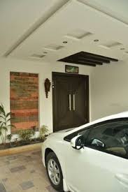 Modern House Design By The Cube Design Services 10 Marla House In 2020 Ceiling Design Porch Wall Design House Ceiling Design