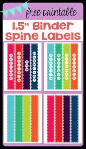 Organize your binders with a creative binder insert using this 1 inch binder spine template. Freebie Binder Spine Labels Vanilla Joy Binder Spine Labels Classroom Labels Teacher Organization