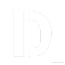 The set includes a 3 and 4 inch version of the . 7 Inch Stencil Letters Stencil Letters Org