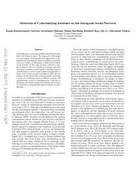 João luiz relembrou o episódio em que foi alvo de um comentário racista dentro da casa do big brother brasil 21, reality show da tv globo do qual participou.o professor teve seu cabelo. Pdf Detection Of Cyberbullying Incidents On The Instagram Social Network